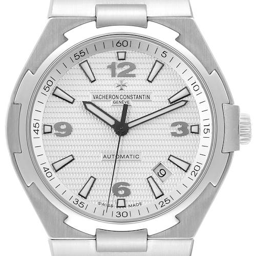 Photo of Vacheron Constantin Overseas Silver Dial Steel Mens Watch 47040