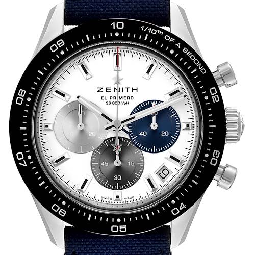 Photo of Zenith Chronomaster Sport 41mm Steel Mens Watch 03.3100.3600 Box Card