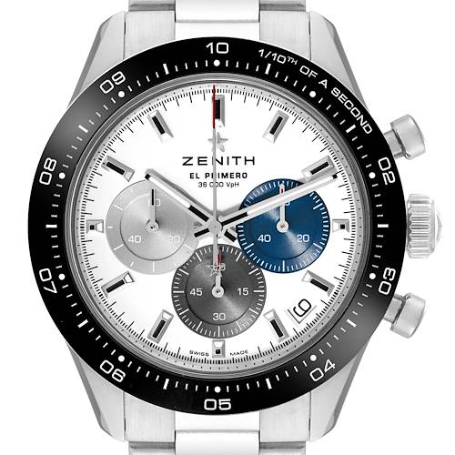 Photo of Zenith Chronomaster Sport 41mm Steel Mens Watch 03.3100.3600 Box Card